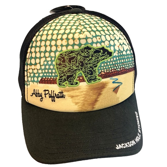 Art 4 All Other - Art 4 All Cap Abby Paffrath Bubble Bear Trucker Hat Jackson Hole WY NWT